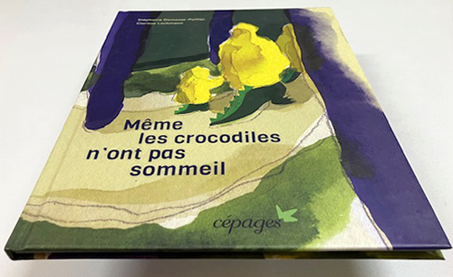 画像: Même les crocodiles n'ont pas sommeil（ワニも眠らない） 翻訳付